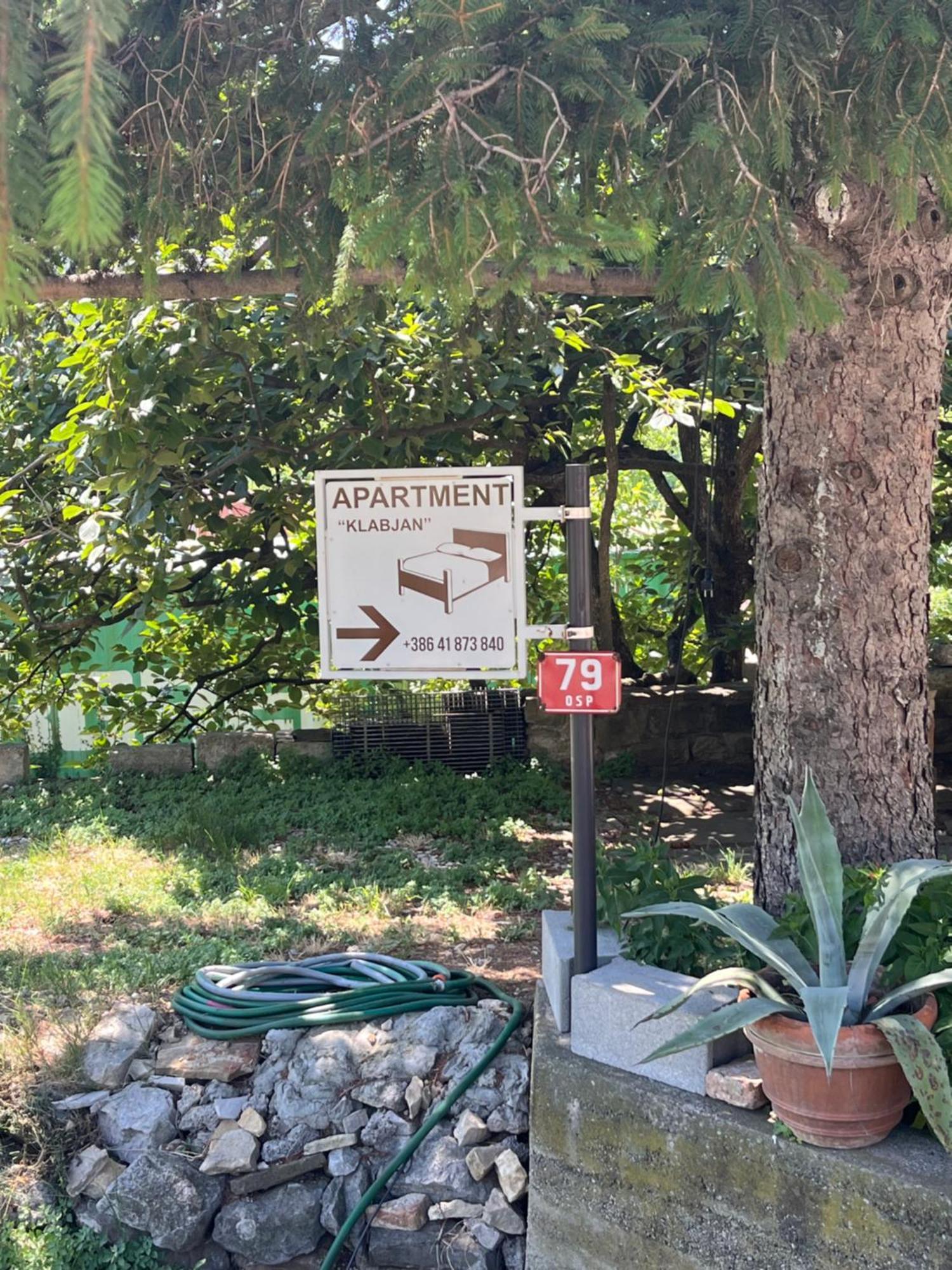 Osp Apartmaji Klabjan - Kaki מראה חיצוני תמונה
